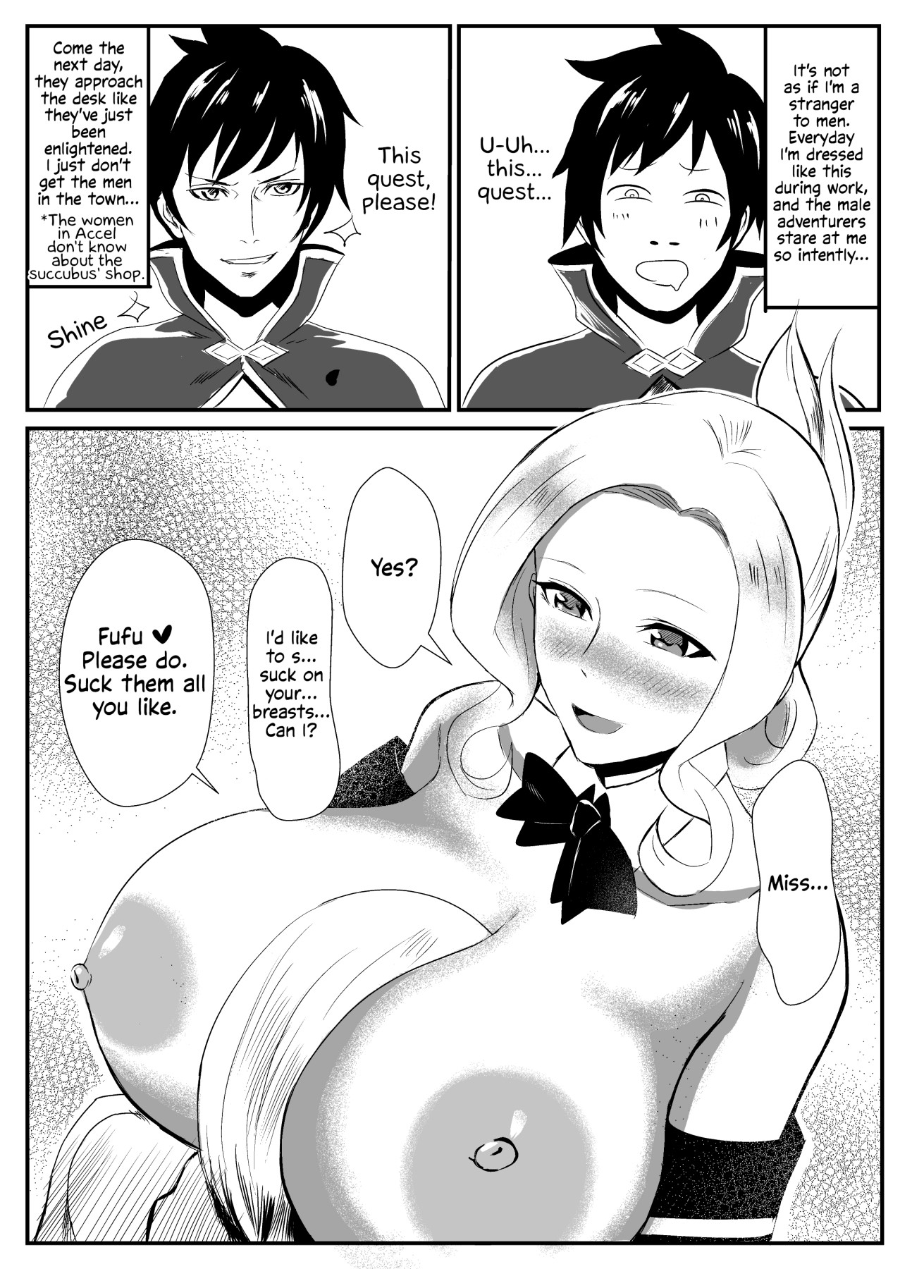 Hentai Manga Comic-The Receptionist and the Little Adventurer-Read-8